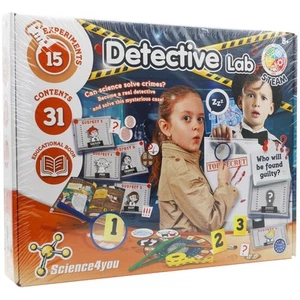 Science4You Detective Lab STEAM Set Ages 8+ - Picture 1 of 6