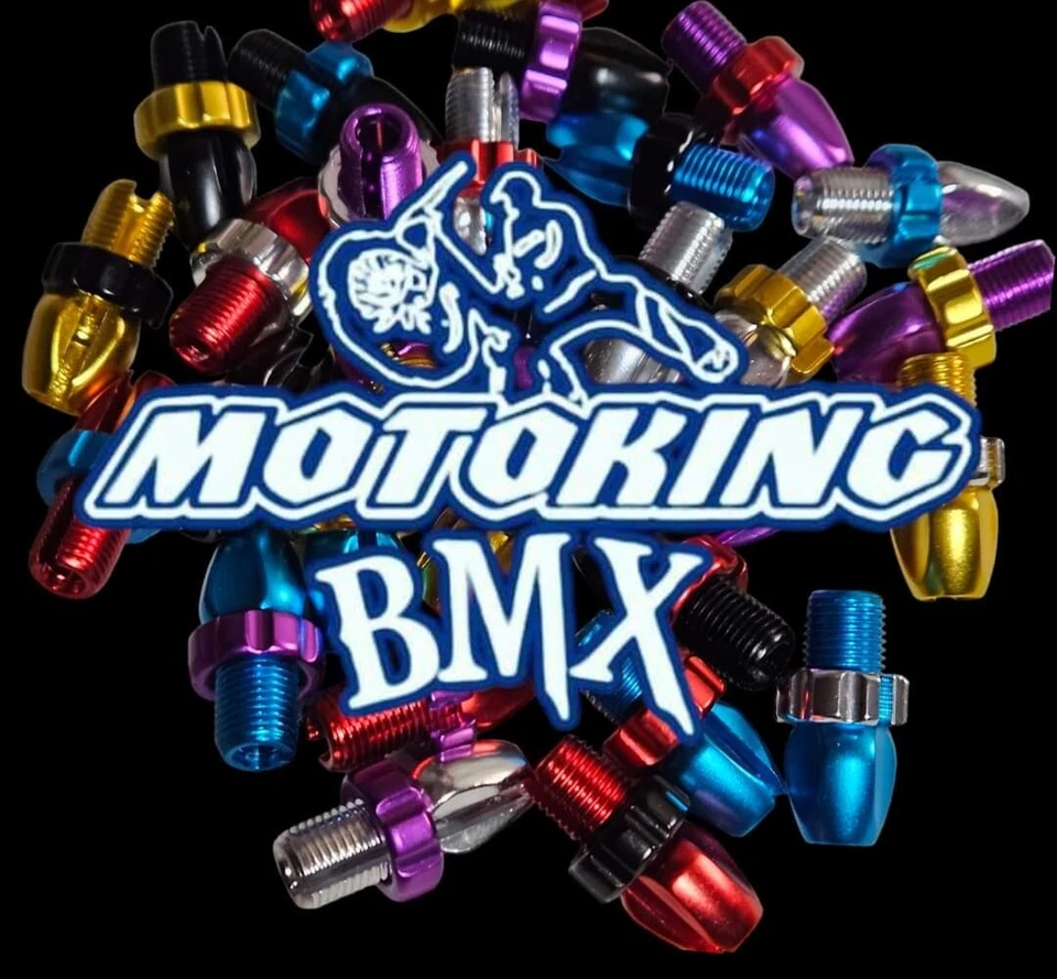 MOTOKING BMX PALANCA FRENO BARRIL AJUSTE CADA UNO NEGRO/DORADO Foto 1 de 1