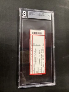 2014 5. Oktober Cleveland Cavs Lebron James 1. GM Back Maccabi Tel Aviv Vollticket - Bild 1 von 7