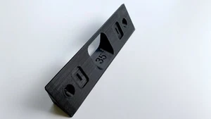 T8200 Mounting bracket wedge (35º) for wired Eufy Video Doorbell (wedge only) - Picture 1 of 8
