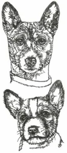 Basenji Dog Breed Personalized Embroidered Fleece Stadium Blanket Gift - Picture 1 of 3