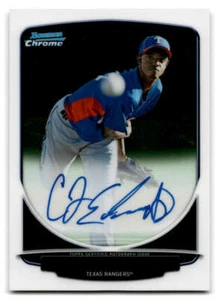 2013 Bowman Chrome Prospect AUTO #CE C.J. Edwards (ref 205373) - Picture 1 of 2