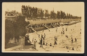 ARGENTINA 11-BUENOS AIRES -Av. Costanera, Real Photo (RPPC) - Picture 1 of 2