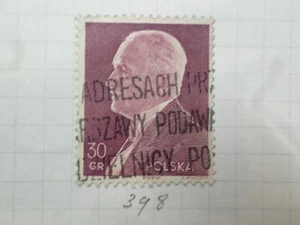 Poland Polska, Classic Stamp, Yvert 398 Used, VF Stamp - Picture 1 of 1
