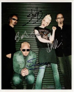 GARBAGE BAND REPRINT PHOTO 8X10 SIGNED AUTOGRAPHED MAN CAVE SHIRLEY MANSON GIFT  - Picture 1 of 1