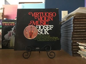 JOSEF SUK, VIRTUOSO VIOLIN MUSIC - LP LC 3967 ALFRED HOLECEK WHITE LABEL PROMO - Bild 1 von 1