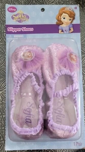 Disney Sofia The First Princess Slippers Shoes Size 7-11 Halloween Cosplay Dress - Picture 1 of 5
