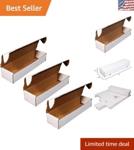 Paquete de 3 cajas de almacenamiento de tarjetas de 800 unidades - diseño mejorado para protección coleccionable - Imagen 1 de 8