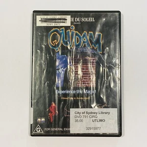 Cirque Du Soleil: Quidam (DVD 1999) Ex-Rental Very Good Condition + Fast Post - Picture 1 of 1