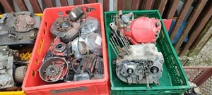 Ersatzteile spare-parts Honda CR250RE Elsinore: 1x Motor-Deckel engine-cover Li. - Bild 1 von 24