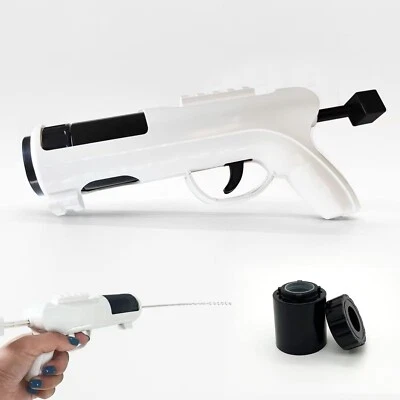 Alimentador de pistola de vino y alcohol para fiestas, escopeta (negro) y 1 taza de bala (blanco) Foto 1 de 3