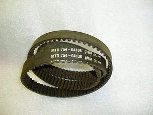 CUB CADET , MTD, TROYBILT 754-04136 BLADE DRIVE TIMING BELT OEM ORIGINAL - Picture 1 of 1