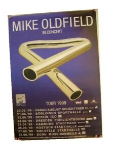 Mike Oldfield Deutsche Tour Poster 1999 Konzert
