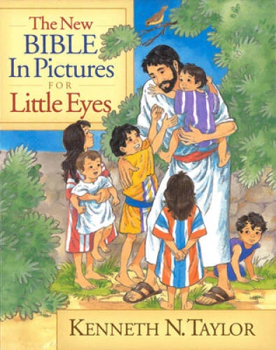 The New Bible in Pictures for Little Eyes - Hardcover - VERY GOOD - Image 1 of 1