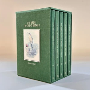 The Birds of Great Britain John Gould Box Set 1980 Limited Edition - Picture 1 of 8