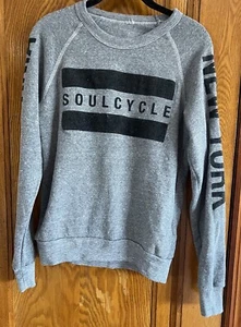 Soul Cycle Women's Size XS Gray Sweatshirt MSRP $118 NWT - Picture 1 of 9