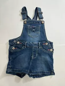 Jordashe Denim Bob Overall Shorts Girls 5T - Picture 1 of 5
