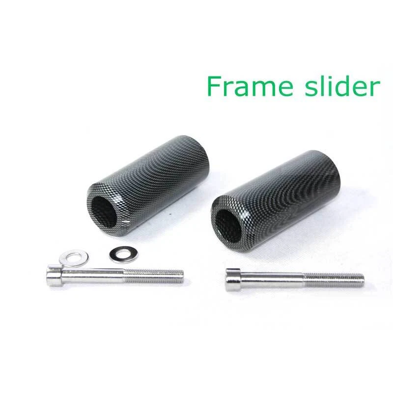 Углеродная удлиненная рама ползунок защита от аварий для 2004-2012 Yamaha FZ-6 FZ-6S 600 - Изображение 1 из 4