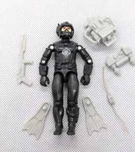 GI Joe Black Major personalizzato Cobra Skull Team Eel Diver Frogman Legion stile ARAH - Foto 1 di 3