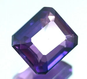 IMPRESIONANTE piedra preciosa suelta de corte radiante certificado zafiro natural bicolor de 8,75 quilates - Imagen 1 de 4