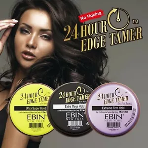 EBIN 24 Hour Edge Tamer - Extra Mega, Ultra Super, Extreme Firm Hold Control Gel - Picture 1 of 7