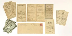 Öffentliche Schule Ephemera Caddo Pfarrei Louisiana 1920er-30er v. Chr. Steere Shreveport - Bild 1 von 6