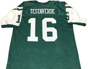 Rare! 1995 Vinny Testaverde New York Jets Starter Football Jersey NEW! XL 52 - Picture 1 of 2