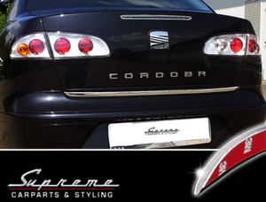 Moldura cromada SEAT Cordoba 6L 3M Tuning moldura trasera protección de bordes - Imagen 1 de 4
