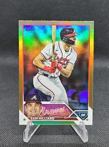 2023 Topps Update Series Sam Hilliard Gold Foil #US263 Atlanta Braves - Foto 1 di 2