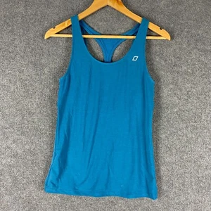 Lorna Jane Tank Womens Small Blue Top Shirt Mesh Lightweight Gym Ladies - Picture 1 of 12