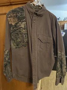 vintage Lynch tree bark camouflage Men’s Gently Used Shirt - Picture 1 of 7