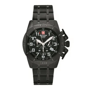 Swiss Alpine Military Men's Watch Chrono 7063.9177SAM Stainless Steel - Picture 1 of 1