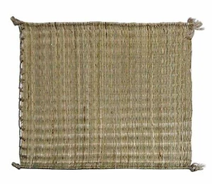 Natürliches Kusha Gras Aasan/Matte für Puja, Yoga, Pranayam, Meditation Pack 2 - Bild 1 von 4