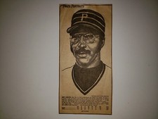 Jerry Hairston 1977 Pittsburgh Post Gazette Pirate Portraits Card RARE!