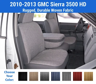 Duramax Tweed Seat Covers for 2010-2013 GMC Sierra 3500 HD - Image 1 of 4