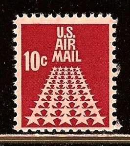Very Nice US Year of 1968 Mint Air Mail Stamp SCOTT# C72 (MNH) - Picture 1 of 1