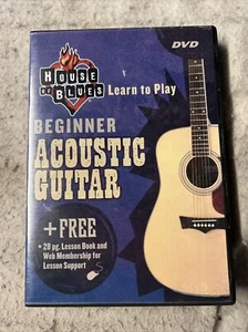 house of blues learn to play beginner acoustic guitar music dvd - Picture 1 of 2