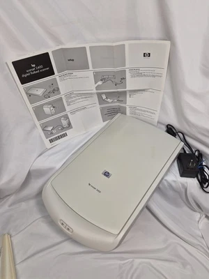 VINTAGE HP ScanJet 2400C Flatbed Scanner ** NO USB CABLE  GOOD CONDITION! - Image 1 of 4