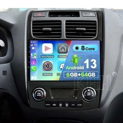 6+64G Android 13 para KIA Sportage 2007-2013 Carplay radio estéreo GPS navegación BT Foto 1 de 4