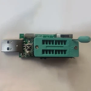 Programador CH341A V1.7 1.8V conversión de nivel W25Q64FW W25Q128FW GD25LQ64 - Imagen 1 de 1