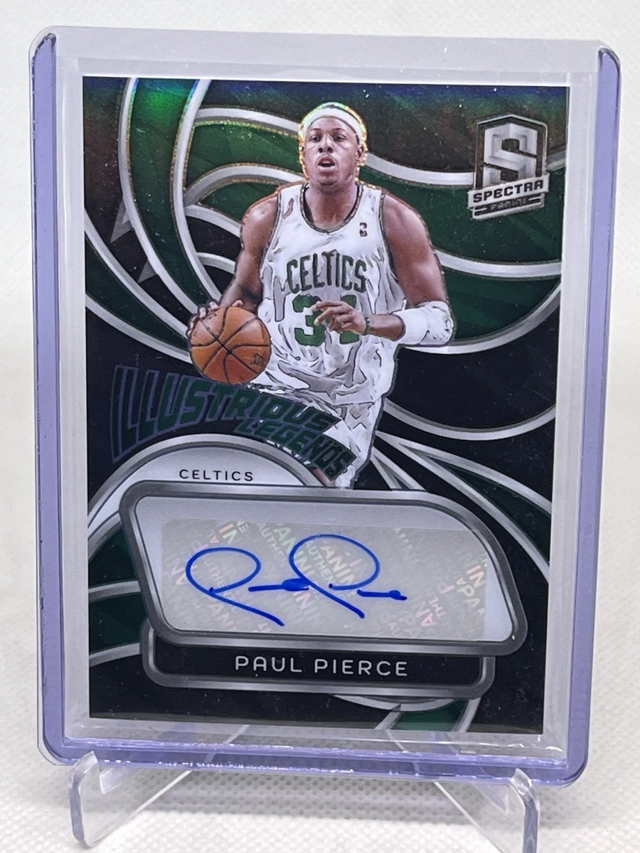 Panini Paul Pierce Autographed Basketball Trading Cards