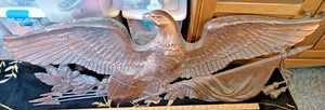 Large Eagle Wall Plaque, solid Copper Casting! - Picture 1 of 14