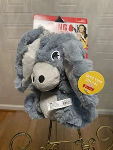 Kong Scrumplez DONKEY Peluche Medio Suave Chirriante Tirar y Jugar Juguete para Perros 9” - Imagen 1 de 5