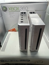 Lot Of 3 Consoles-2 Wiis & 1 Xbox 360 In Box-NOT WORKING - As/Is!