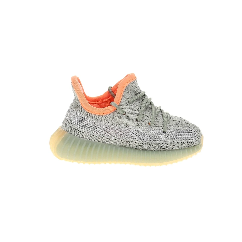 adidas  Yeezy Boost 350 V2 Slip On  Infant Boys Green Sneakers Casual Shoes FX90 - Image 1 of 1