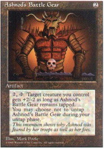 FBB Korean Ashnod's Battle Gear ~ Moderately Played 4th Edition Fourth Foreign B - Image 1 of 1