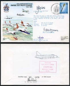 TP40c 40th Ann of the Empire Test Pilot School signiert - Bild 1 von 1