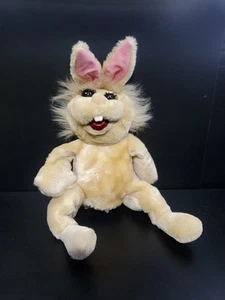 VTG Jim Henson Applause Tale of The Bunny Picnic Father Rabbit Hand Puppet 1987 - Picture 1 of 8