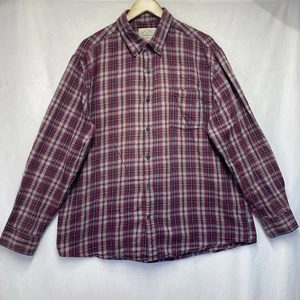 Camisa St. JOHN'S BAY Franela Cuadros Abotonada Hombres XL Multicolor Bolsillo Único - Imagen 1 de 14