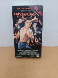 Ring of Fire II: Blood and Steel - VHS - Don Wilson - Maria Ford - Imagen 1 de 19